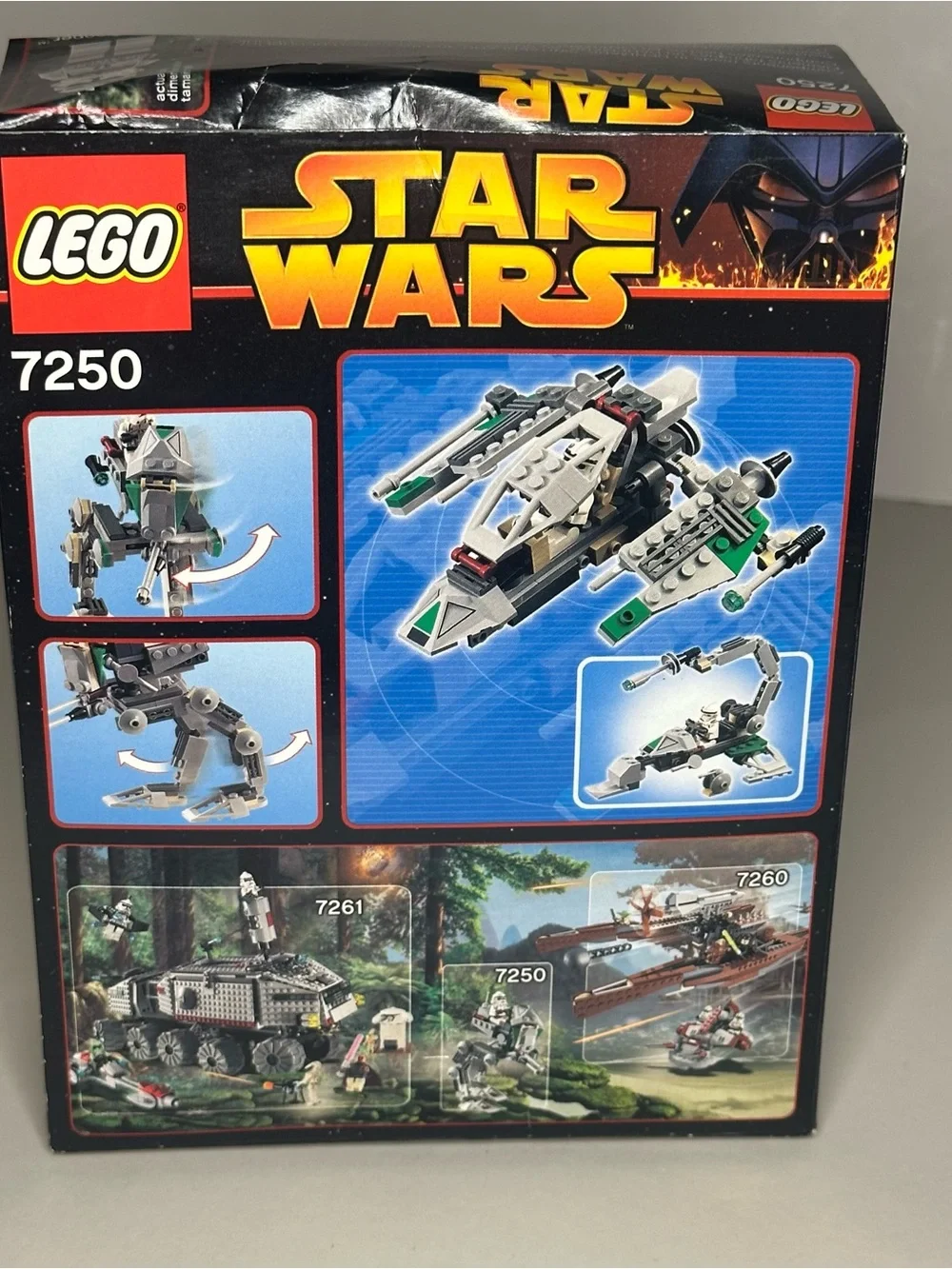LEGO Star Wars 7250 Clone Scout Walker Building Set Factory-Sealed Retired NEW